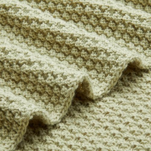 Chunky Cable Knit Throw Blanket for Couch