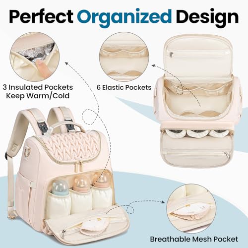 4 in 1 Convertible Diaper Bag Backpack