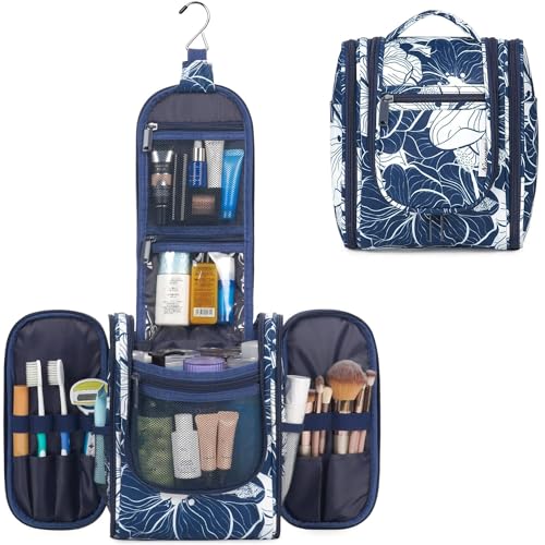 Small Hanging Travel Toiletry Bag Cosmetic Make up Organizer for Women and Men