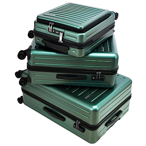 3Pcs (20/24/28) Luggage Set, Lightweight HardShell Suitcase with Wheels (3 Count)