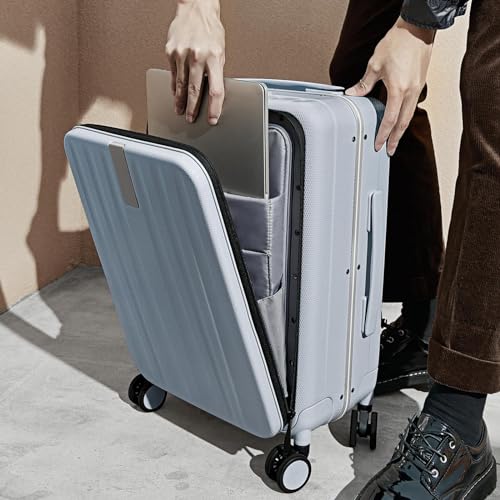 20 Inch Carry On Luggage Hard Shell Suitcases with Wheels Luggage Suitcase Travel Luggage for Women Men Rolling Luggage Bags for Business Trip Weekender