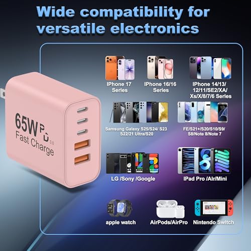 USB C Charger Block (2 Count)