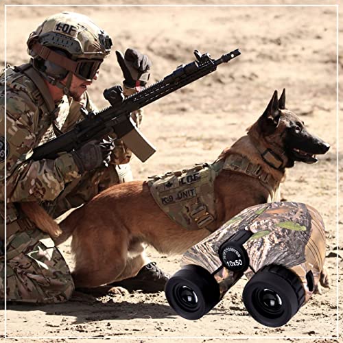 10x50 Compact Binoculars for Adults