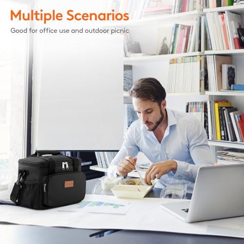 Medium Lunch Bag (Black / Medium(9L))