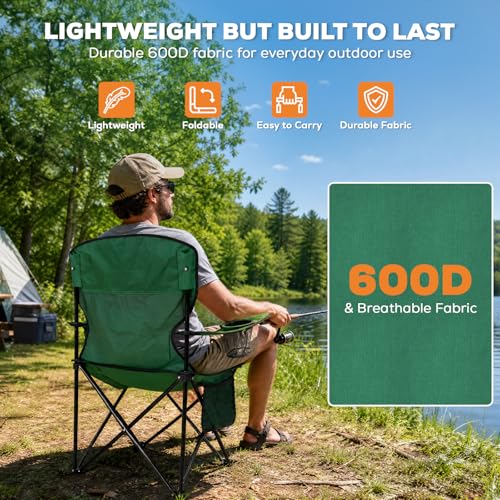 2 Pack Camping Chairs (2 Count)