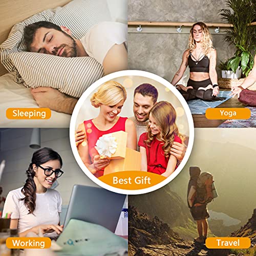 Sound White Noise Machine with 25 Soothing Sounds and Night Lights with Memory Function 32 Levels of Volume and 5 Sleep Timer Powered by AC or USB for Sleeping Relaxation