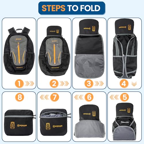 Lightweight Packable Backpack 25L