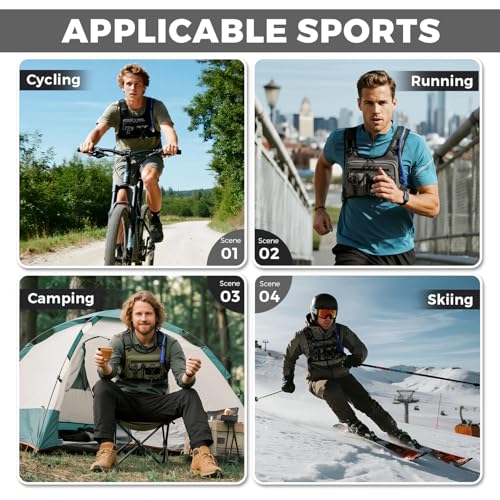 USA Patent Running Hydration Vest Backpack