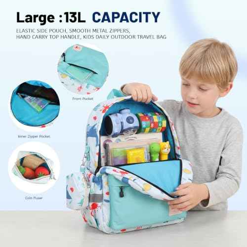 Toddler Backpack for Boys Girls Ages 3+