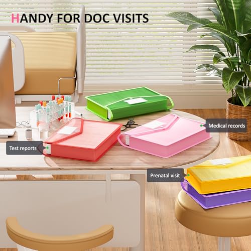 Plastic Expanding File Folders