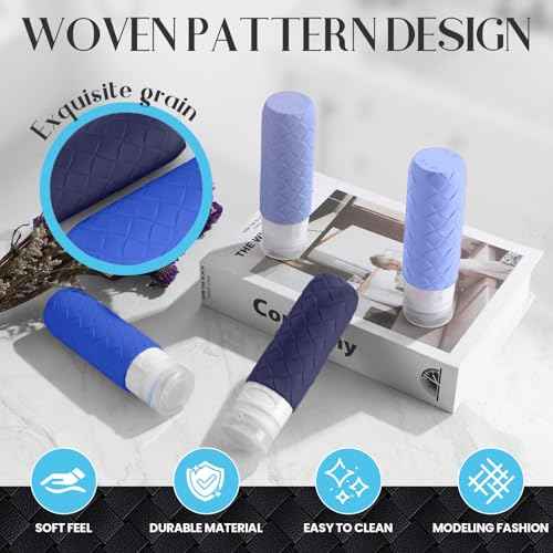 Travel Bottles for Toiletries (4 Count)