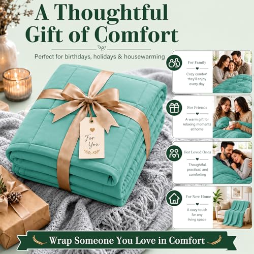 Weighted Blanket for Adults 20lbs(Queen Size