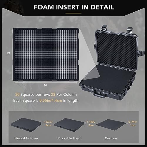 HC 4610 Waterproof Hard Case with Foam