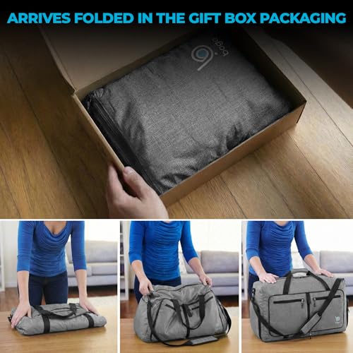 Travel Duffle Bag for Women & Men. Duffel Bag for Traveling & Camping