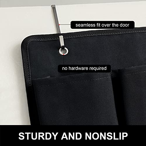 RV Shoe Pockets 10 Pockets Heavy Hanging Bedside Storage Organizer with Sturdy Hooks Storage Pockets Hangs on bed for Shoes Toys and Tool Accessories