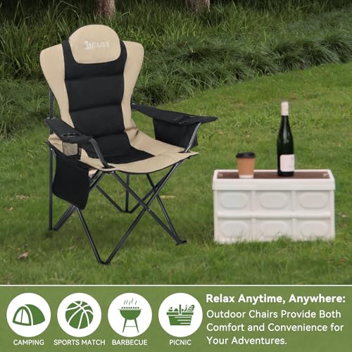 Camping Chairs for Adults (2 Count)