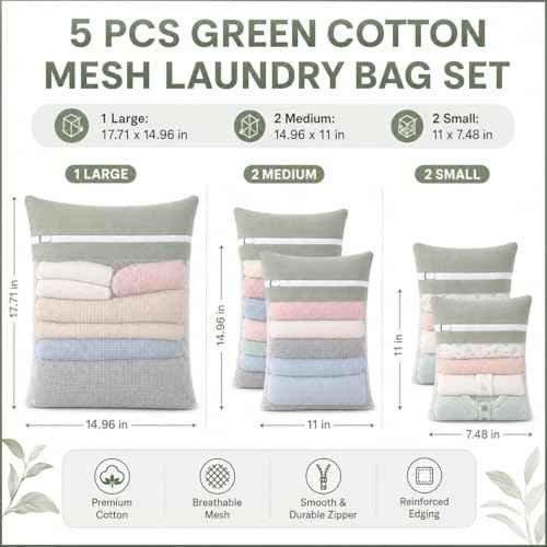 Green 5 piece set in bags (5.99 Count)