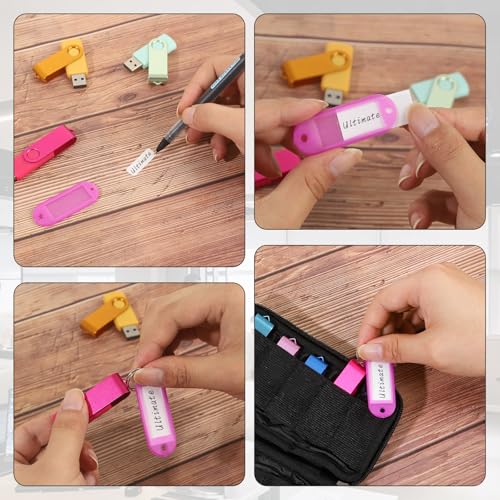 USB Flash Drive Case Soft Material Thumb Drive Holder case (10 Count)