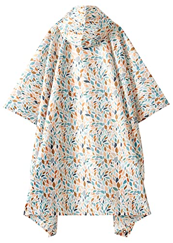 Hooded Rain Poncho for Adult with Pocket