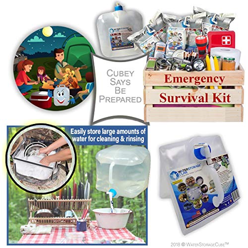 Collapsible Water Container with Spigot (2 Count)