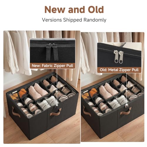 24 Pair Large Shoe Organizer Box