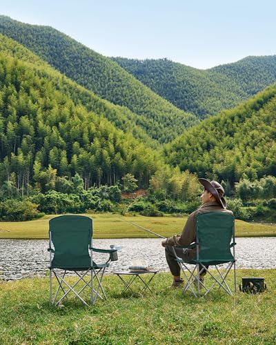 Set of 2 Folding Camping Chairs (2 Count)