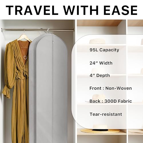60" Travel Garment Bag (3 Count)