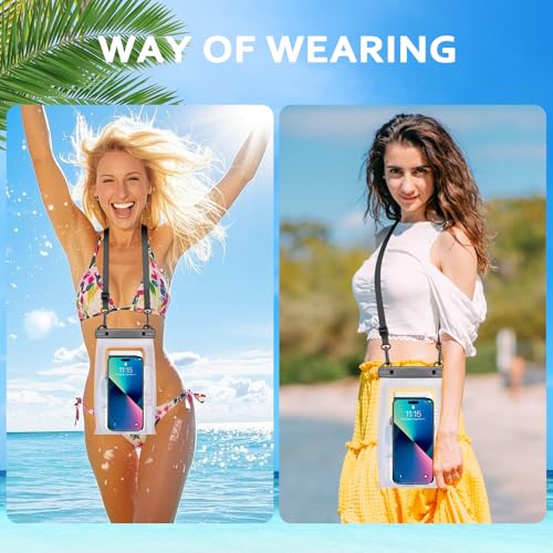 Large Waterproof Phone Pouch (2 Count)