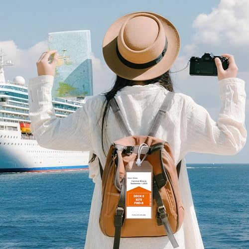 8 Pack Luggage Straps and Cruise Tags Set (8 Count)