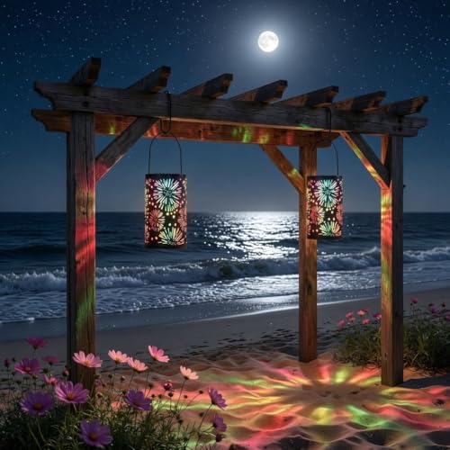 Solar Lantern Outdoor (2 Count)