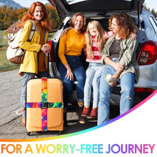 Luggage Straps for Suitcases Adjustable Travel Belt