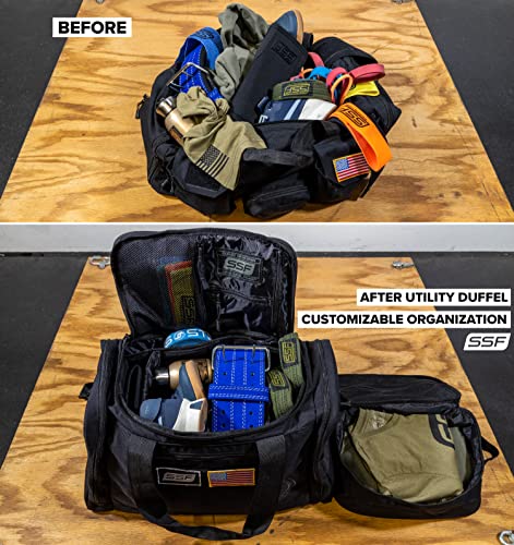 Gym Bag With Moveable & Removable Dividers Made from 1000D Nylon