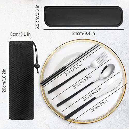 Reusable Utensils with Case