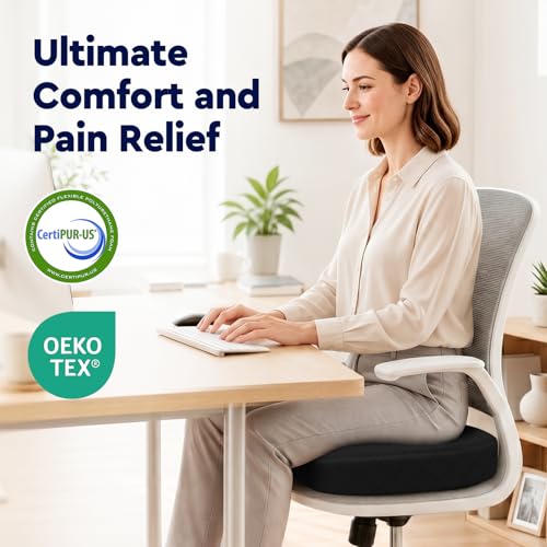 Seat Cushion Memory Foam Office Chair Cushion