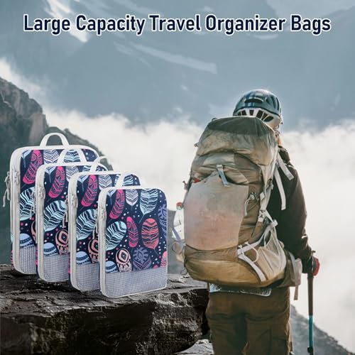 4 Set Compression Packing Cubes