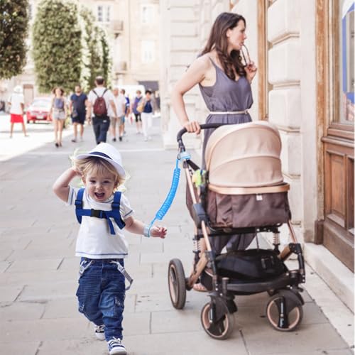 Toddler Harness Leash with Anti Lost Wrist Link