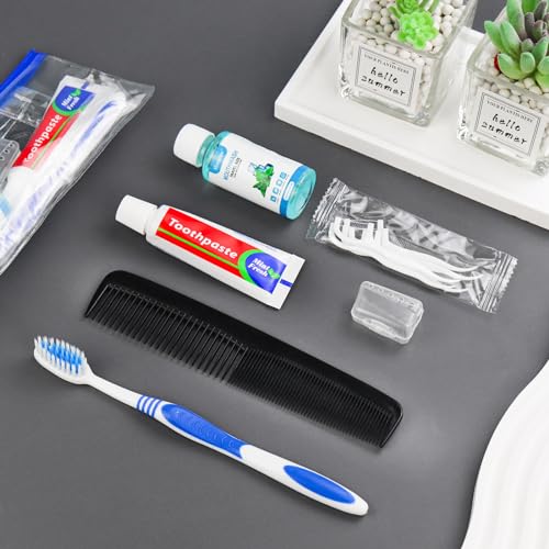 100 Set Travel Toothbrush Kit Bulk (100 Count)