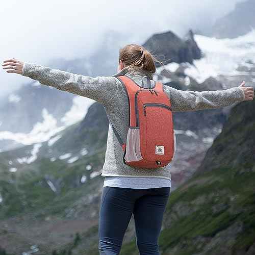 15L Lightweight Hiking Backpack Foldable Small Travel Backpack