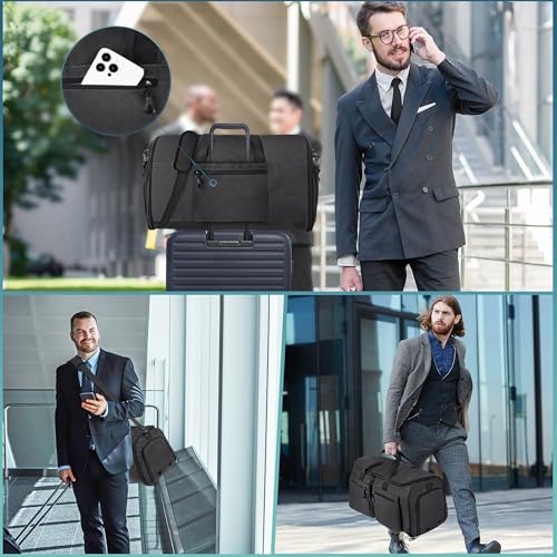 2 in 1 Garment Duffle Bags for Travel Mens Carry