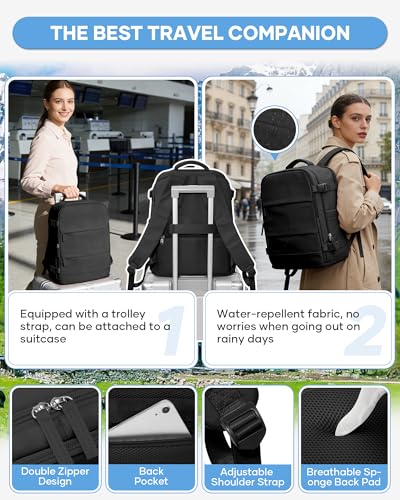 Travel Backpack for Women Men