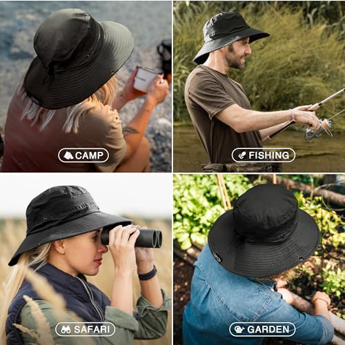 Wide Brim Sun Hat for Womens and Mens Sun Hats