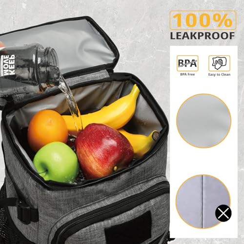 25L Insulated Cooler Backpack Water (42 Count)