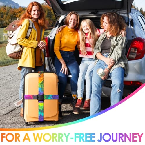Luggage Straps for Suitcases Adjustable Travel Belt