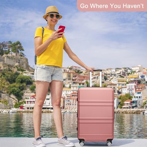 4 Piece Luggage Sets Expandable (4 Count)