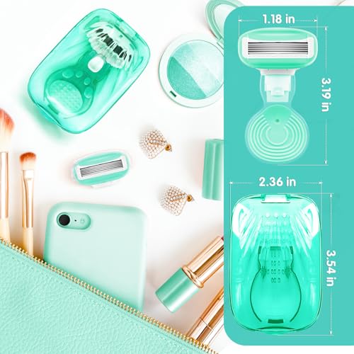 Travel Razors for Women Include 1 Handle 2 Cartridges