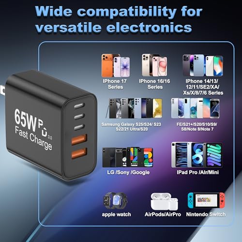 USB C Charger Block (2 Count)