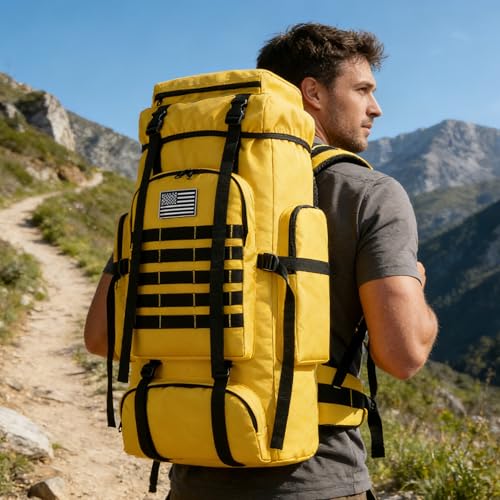 Hiking Backpack for Men 70L