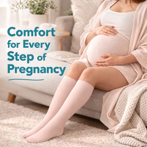 8 Pairs Compression Socks Women Men 15 (8 Count)