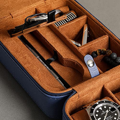 5 Watch Travel Case Storage Organizer for 5 Watches