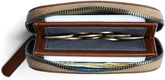 Bellroy Folio Mini – (Wallet, Coin Pouch) - Hazelnut